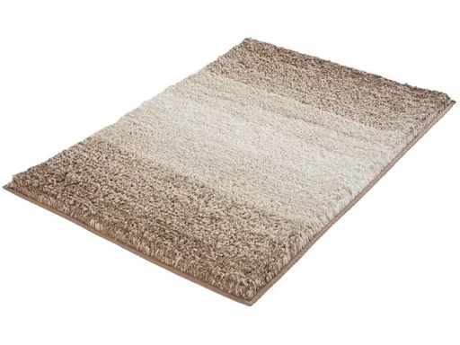 [90332325 1665872] Kleine Wolke Badteppich Oslo 60 x 90 cm, Mahagoni/Beige