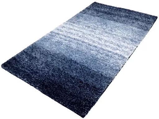 [90332483 1665873] Kleine Wolke Badteppich Oslo 60 x 90 cm, Marineblau/Blau