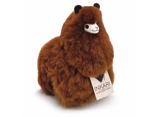 [90332500 1665315] Inkari Kuscheltier Alpaka walnut S