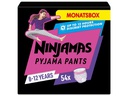 Pampers Nachtwindeln Ninjamas Mädchen 8-12 Jahre, 54 Stk.
