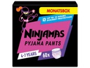 Pampers Nachtwindeln Ninjamas Mädchen 4-7 Jahre, 60 Stk.