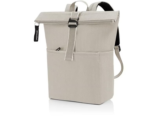 [90332724 1616429] Reisenthel Freizeitrucksack Rolltop Backpack Herringbone Sand