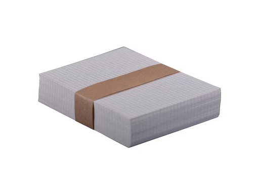 [90332804 1404958] Office Focus Karteikarten , Kariert, Grau