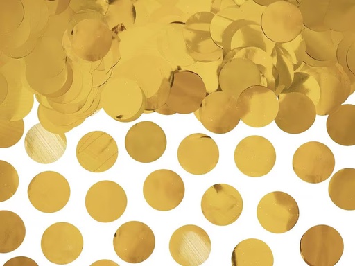 [90332876 1665201] Partydeco Streudeko Kreise Gold
