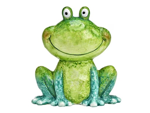 [90332915 1659684] G. Wurm Dekofigur Frosch Grün