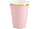 Partydeco Einwegbecher 220 ml, 6 Stück, Rosa