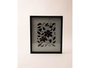 Esmée Bild Black Flower 30 x 35 cm