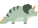 Partydeco Papierservietten Triceratops 18 x 10 cm, 12 Stück