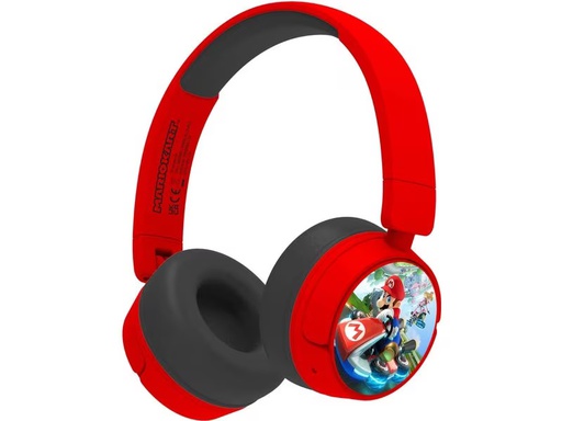 [90333284 1668566] OTL On-Ear-Kopfhörer Mario Kart Schwarz; Rot