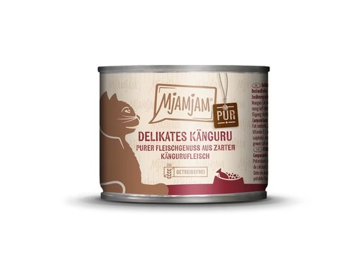 [90333305 1661764] Mjamjam Nassfutter Dose Känguru pur, 200 g