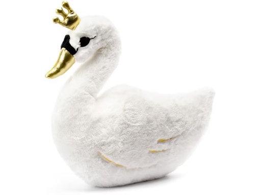 [90333356 1665251] Partydeco Kissen Lovely Swan 34 x 35 cm, Crème/Gold