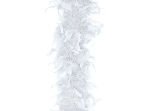 [90333442 1665233] Partydeco Partyaccessoire Boa Weiss