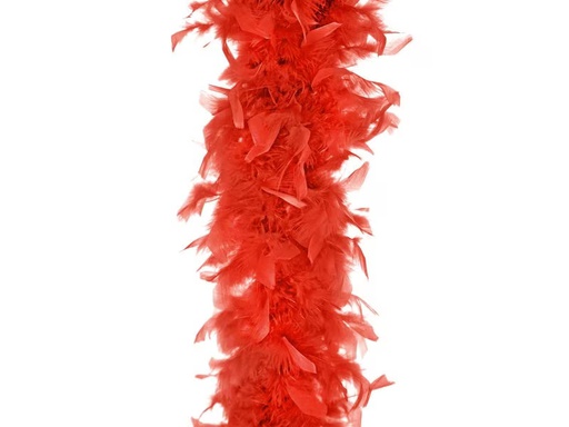 [90333461 1665235] Partydeco Partyaccessoire Boa Rot