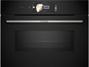 Bosch Einbaubackofen mit Mikrowelle CMG778NB1 Schwarz