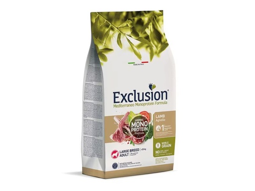 [90333528 1662002] Exclusion Trockenfutter Adult Large Lamb, 12 kg