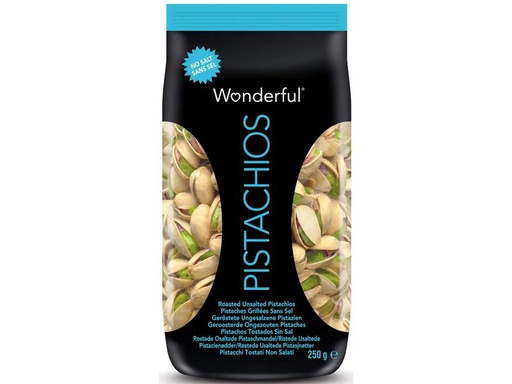 [90333850 1671413] Wonderful Pistachios Pistazien nicht gesalzen 250 g