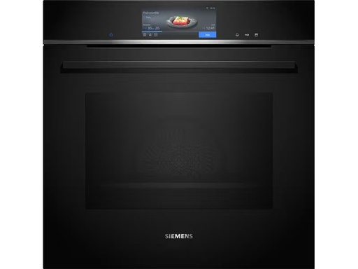 [90333895 1671215] Siemens Einbaudampfbackofen iQ700 HS758G3B1C Schwarz A+