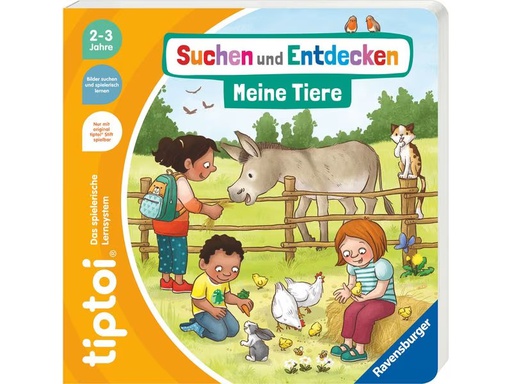 [90333973 1653435] tiptoi Lernbuch Suchen und Entdecken: Meine Tiere