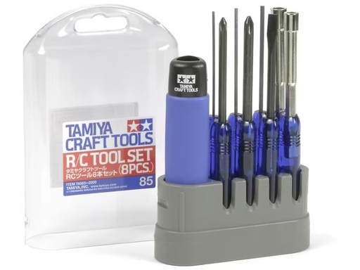 [90334090 1671721] Tamiya Werkzeugset 8 -Teilig RC, 1:10