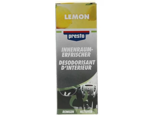 [90334301 1667675] Presto Auto-Lufterfrischer Lemon, 150 ml
