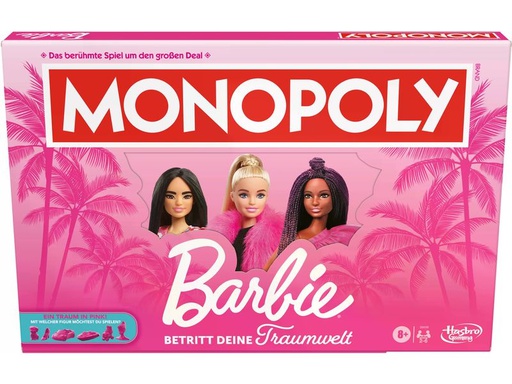 [90334314 1666542] Hasbro Gaming Familienspiel Monopoly Barbie -DE-