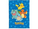 Herding Decke Pokémon 130 x 160 cm, Mehrfarbig