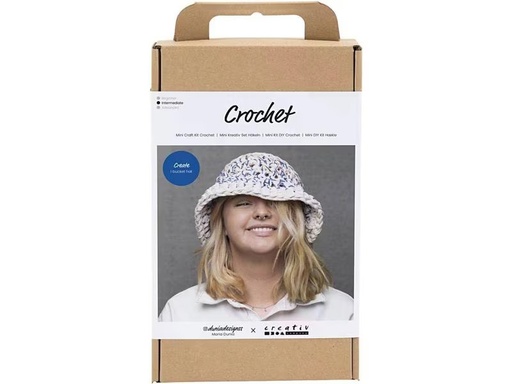 [90334657 1644322] Creativ Company Bastelset Häkeln Fischerhut