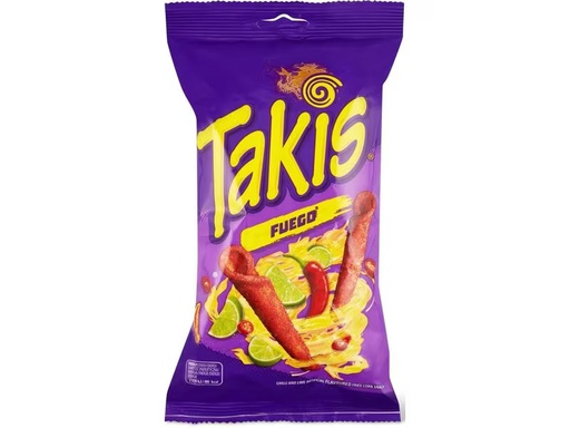 [90334690 1677475] Takis Mais Chips Fuego 100 g
