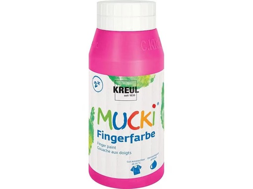 [90334699 1631935] Kreul Fingerfarbe Kreul Mucki 750 ml, Pink