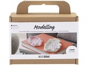 Creativ Company Modellier-Set Schalen Rosa/Weiss