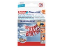 tesa Selbstklebestrip Powerstrips Deco 16 Stück, Weiss, 200 g