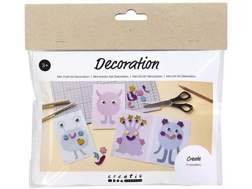[90334748 1644326] Creativ Company Bastelset Monster-Collage