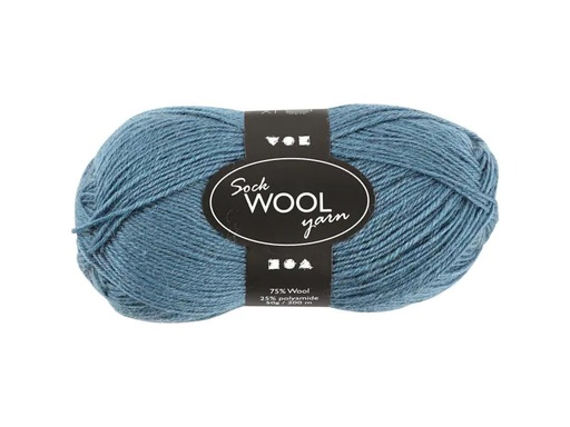 [90053614 1057939] Creativ Company Wolle 50 g für Socken, Petrol