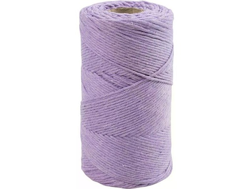 [90334785 1644317] Creativ Company Baumwollgarn 198 m, 2 mm Flieder