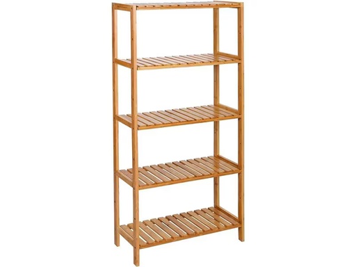 [90334872 1668514] Songmics Badezimmerregal 60 cm x 130 cm, Bambus/Nature