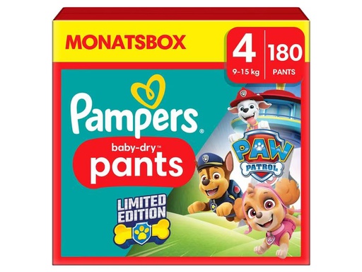 [90334888 1518536] Pampers Windeln Baby Dry Pants Paw Patrol Maxi Grösse 4