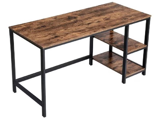 [90334917 1668351] Songmics Tisch LWD55X Vintagebraun-Schwarz