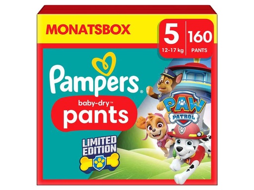 [90334929 1518537] Pampers Windeln Baby Dry Pants Paw Patrol Junior Grösse 5