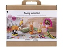 Creativ Company Bastelset Mix Lustige Monster