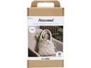 Creativ Company Bastelset Macramé Tasche Weiss