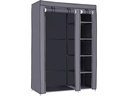 Songmics Regal 110 cm x 175 cm, Grau