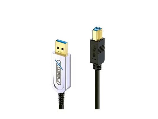 [90335089 1656356] FiberX USB 3.1-Kabel FX-I645 AOC USB A - USB B 30 m