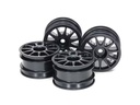 Tamiya Felgen 11-Speichen, Schwarz, 24 mm, M-Chassis 1:10, 4 Stück