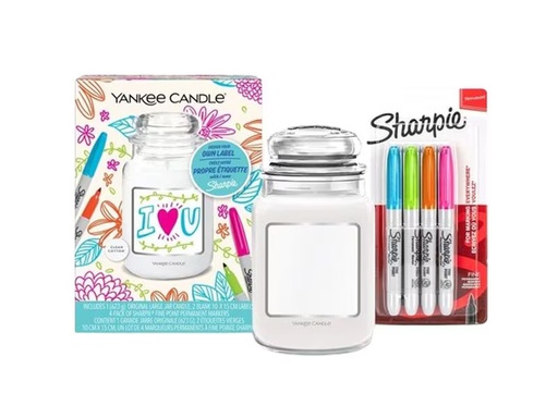 [90335252 1675532] Yankee Candle Duftkerze Yankee Candle &amp; Sharpie Gift