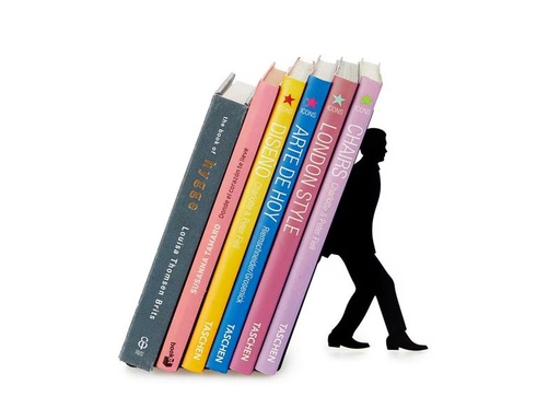 [90335390 1680445] Trendform Buchstütze Too many Books Schwarz