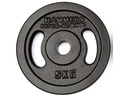 HAMMER Gewichtsscheiben 1 x 5 kg