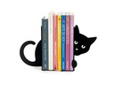 Trendform Buchstütze Katze Schwarz
