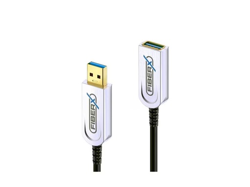 [90335497 1656364] FiberX USB 3.1-Verlängerungskabel FX-I650 AOC USB A - USB A 50 m