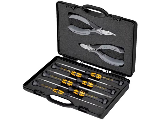 [90335758 1673812] Knipex Elektronikzangen-Set, 8-teilig