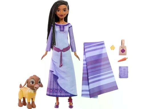 [90335786 1661737] Mattel Puppe Disney Wish Asha von Rosas